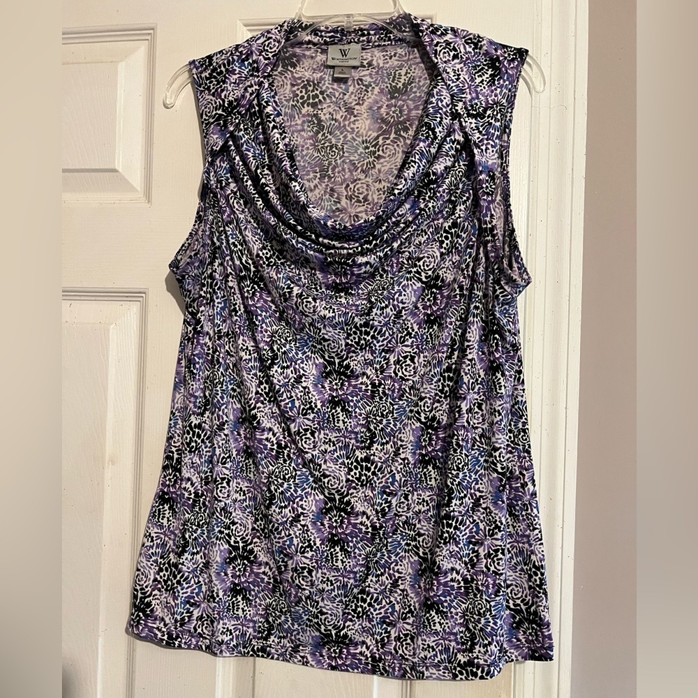 Worthington scoop neck top. Size L. NWOT